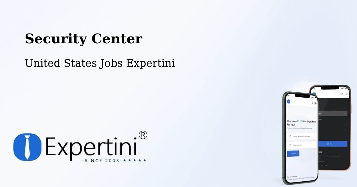 Security Center - United States Jobs Expertini
